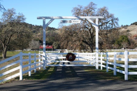 Ranch entrance